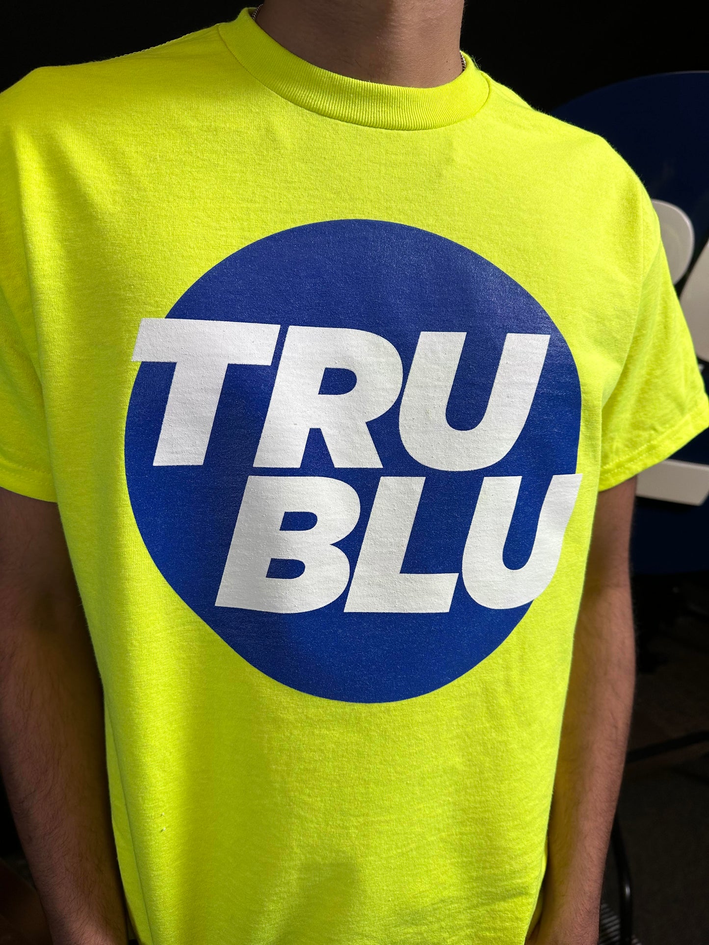 TruBlu High-Quality T-Shirt - Safety Green