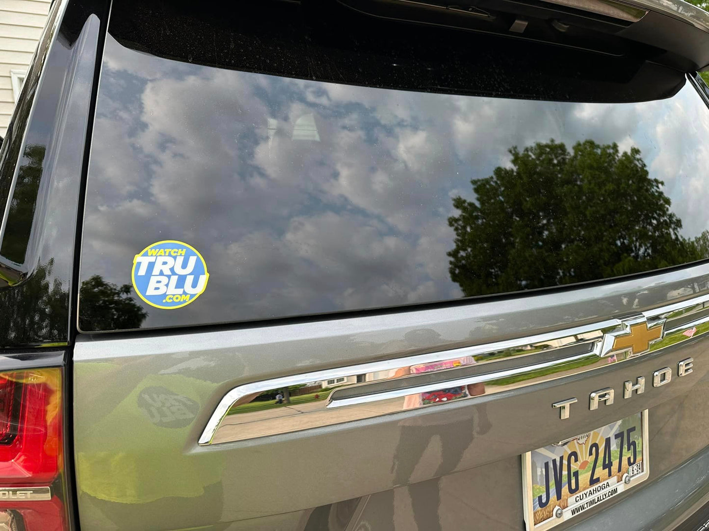 TruBlu 3" Die Cut Sticker